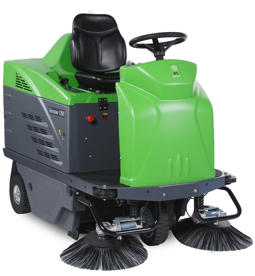 Alpha FME Introducing the IPC Gansow 1250 Ride On Sweeper