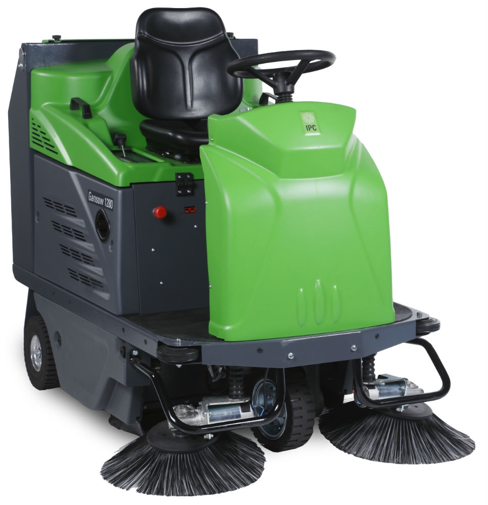 Alpha FME Introducing the IPC Gansow 1280 Ride On Sweeper